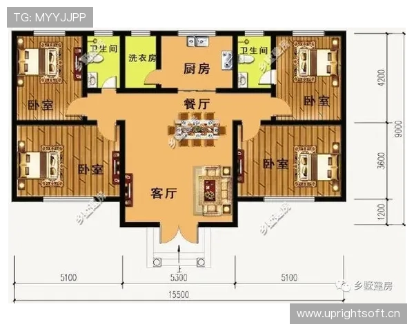 10套一层农村别墅户型，大方实用还经济，送给正在建房的你
